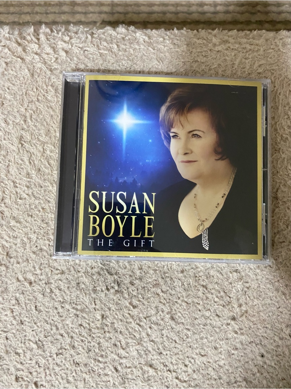 Susan Boyle "The Gift" CD - Blue & Black Cover